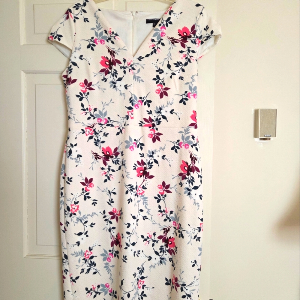 Floral Print Cap Sleeve Dress